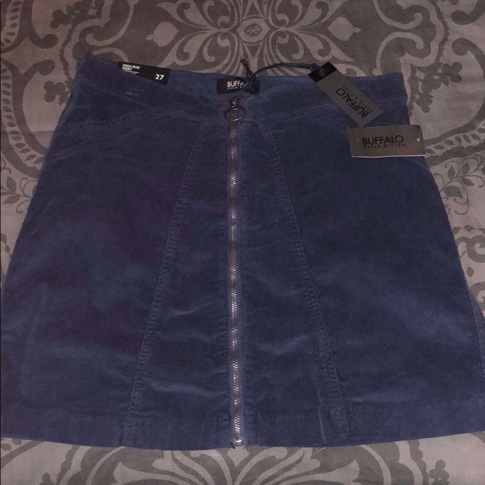 high rise buffalo skirt NWT